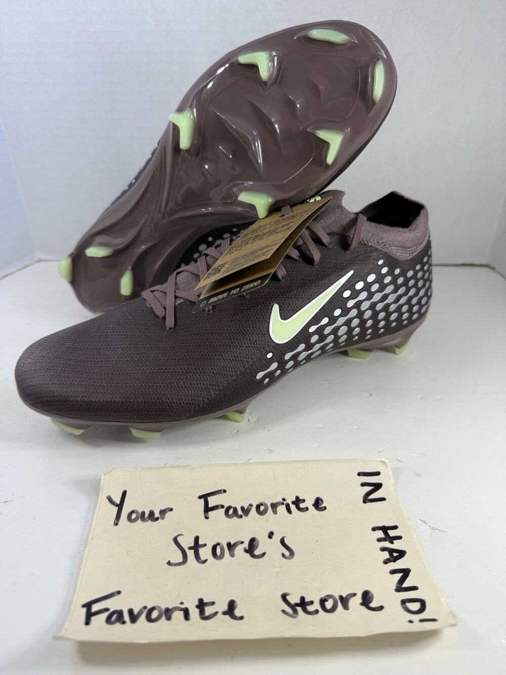Nike Mercurial Vapor 16 Pro FG Kylian Mbappe Soccer Cleats FQ8689-200 Size 13